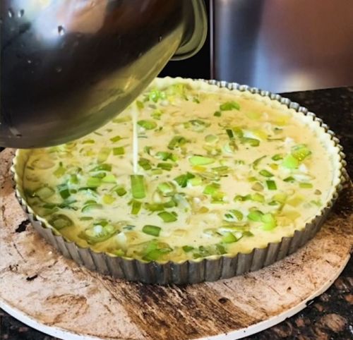 Make Leek Quiche with Che…